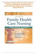 Test Bank for Family Health Care Nursing Theory Practice and Research{ 6th Edition  2024}By Joanna Rowe Kaakinen, Deborah Padgett Coehlo, Rose Steele, Melissa Robinson || ALL CHAPTERS || LATEST EDITION