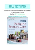 Burns Pediatric Primary Care 7th Edition by Dawn Lee Garzon Maaks 171 pages Test Bank PDF printed