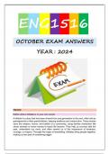 ENG1516 OCT/NOV EXAM ANSWERS 2024