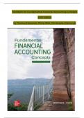 TEST BANK For Fundamental Financial Accounting Concepts, 11th Edition by Thomas Edmonds, Christopher Edmonds, All Chapters Complete Newest Version (100% Verified)