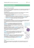 Samenvatting H3 | Moleculaire stoffen - Chemie Overal (4 VWO)