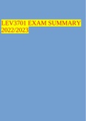 LEV3701 EXAM SUMMARY 2022/2023