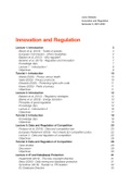 Summary of the complete JBL110 Innovation and Regulation course and relevant readings 2021/2022