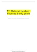 ATI Maternal Newborn Proctored 2019