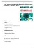 TEST BANK FOR Davis Advantage for Pathophysiology: Introductory Concepts and Clinical Perspectives 2nd Edition by Theresa Capriotti , ISBN: 9780803694118 |All Chapters 1-46| Guide A+