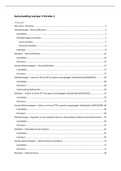 Samenvatting Leerjaar 3 Periode 1 van: Dieetleer, Pathofysiologie, Sociale Wetenschappen, Praktijk