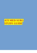 ATI MED SURG STUDY GUIDE