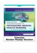 Test Bank for Varcarolis' Foundations of Psychiatric- Mental Health Nursing 8th Edition by MARGARET JORDAN HALTER Complete Guide 