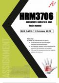 HRM3706 assignment 6 semester 2 2024