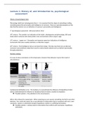 Samenvatting tentamen psychological assessment (7202A610XY) : Hoorcolleges + bijbehorende literatuur