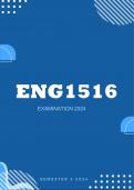 ENG1516 Exam October 2024 | Final Exams 2024