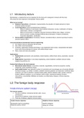 Lecture notes Host response to biomaterials