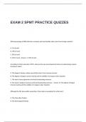 SPMT Exam Package deal.