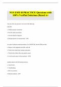 NYS EMT-B PRACTICE Questions with 100% Verified Solutions |Rated A+