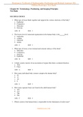 Complete Test Bank Bontragers Textbook of Radiographic Positioning and Related Anatomy 8th Edition Bontrager Questions & Answers with rationales (Chapter 1-20)