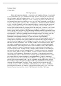 One-Page Summary on the History of the Congo