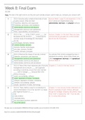 SEC360 Week 8 Final Exam | with complete solution | graded A+