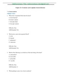 OpenStax Microbiology Test Bank Chapter 25: Circulatory and Lymphatic System | Complete & Graded A+