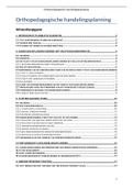 uitgebreide samenvatting orthopedagogische handelingsplanning