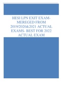 HESI PN EXIT EXAM PACK