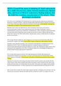 HESI 4 Exam/If the nurse is initiating IV fluid replacement for a child who has dry, sticky mucous membranes, flushed skin, and fever of 103.6 F. Laboratory finding indicate that the child has a sodium concentration of 156 mEq/L. What physiologic mechanis