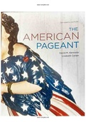 The American Pageant 15th Edition Kennedy Test Bank