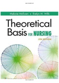 Theoretical Basis for Nursing 5th Edition McEwen Wills Test Bank