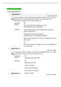 NRNP 6552 Week 10 Knowledge Check; 20 points Spring QTR