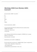  Workday HCM Core Review 100% Correct!!