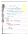 Class notes PSYC 111 (PSYC111) 