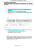 Test Bank Chapter 06 ,Environmental Health Stanhope Public Health Nursing Population Centered Health Care in the Community, 10th Edition.