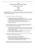 COMM295 Midterm Questions + Answer Key 2019