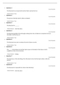 THEO 104 Quiz 4 (Version 3), Question and Answers, Liberty