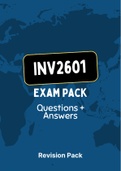 INV2601 - EXAM PACK (2022) 