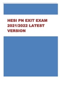 HESI PN Exit  Exam