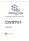 CIV3701 EXAM PACK 2023