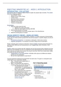 Complete summary of the Rejecting Minorities (MK: Rejecting Minorities ) course including video lectures, lectures and work group additions