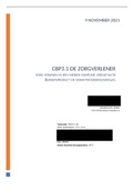 CBP3.1 Zorg verlenen in een middencomplexe zorgsituatie