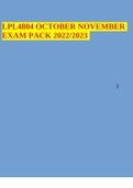 LPL4804 OCTOBER NOVEMBER EXAM PACK 2022/2023