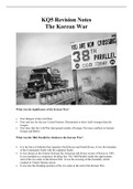 Cold War Summary(including Vietnam, Korean War, Cuba Missile Crisis)