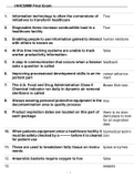  IAHCSMM CRCST LATEST VERSIONS PACKAGE DEAL EXAMS  2022-2023 ALL WITH CORRECT Q&A 100% VERIFIED.