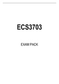 ECS3703 EXAM PACK 2022