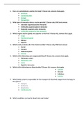 SCIENCE 1111 Teas 7 question bank Correct Solutions to the Questions Provided