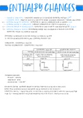 AS Chemistry - Enthalpy Changes 