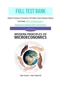 Modern Principles of Economics 3rd Edition Cowen Solutions Manual with Question and Answers, 