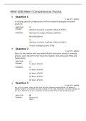 NRNP 6568 Week 7 Comprehensive Practice A Graded