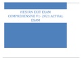 HESI RN EXIT EXAM ACTUAL EXAM 2021 V1