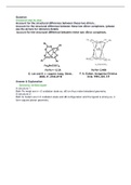 (SOLVED)Question Answered step-by-step Account for the structural difference between these two diiron... Account for the structural difference between these two diiron complexes. (please see the picture for reference details)