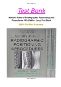 Merrill’s Atlas of Radiographic Positioning and Procedures 14th Edition Long Test Bank