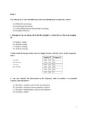 Psychometrics UL - Practice Exam